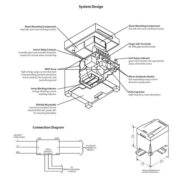 Islatrol IE-120 design and connection diagram