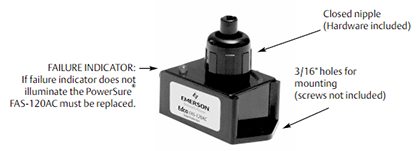 Edco FAS-120AC specifications diagram